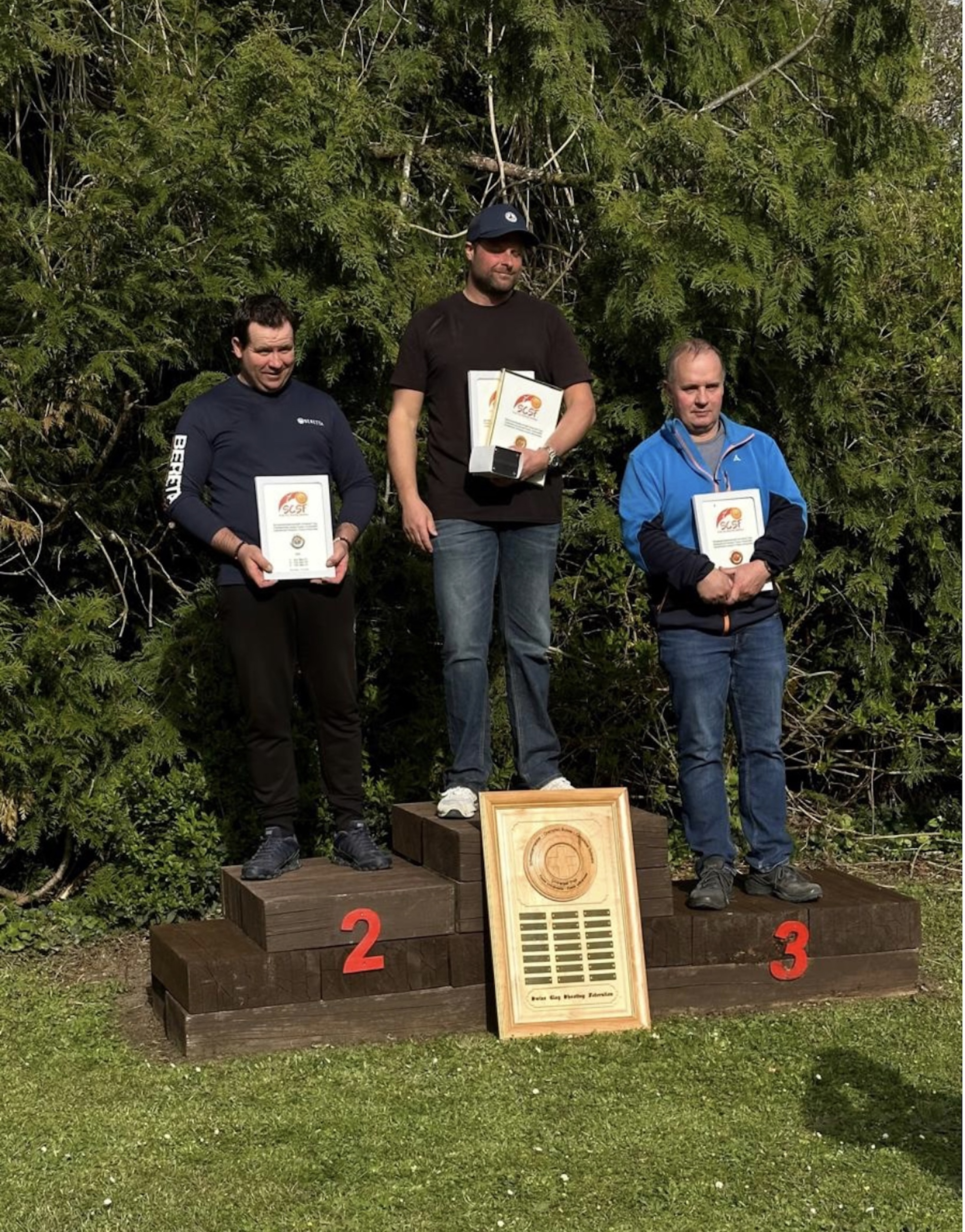 Alexandre Arnaud tir Champion Suisse fosse universelle SCSF 2024 podium 1ère place ball trap