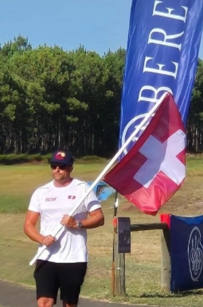 Alexandre Arnaud tir ball trap équipe nationale suisse SCSF porte-drapeau